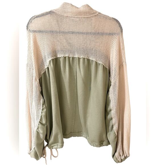 Out From Under UO Sienna Mesh Popover Sweatshirt, NWOT, size M - Picture 7 of 7